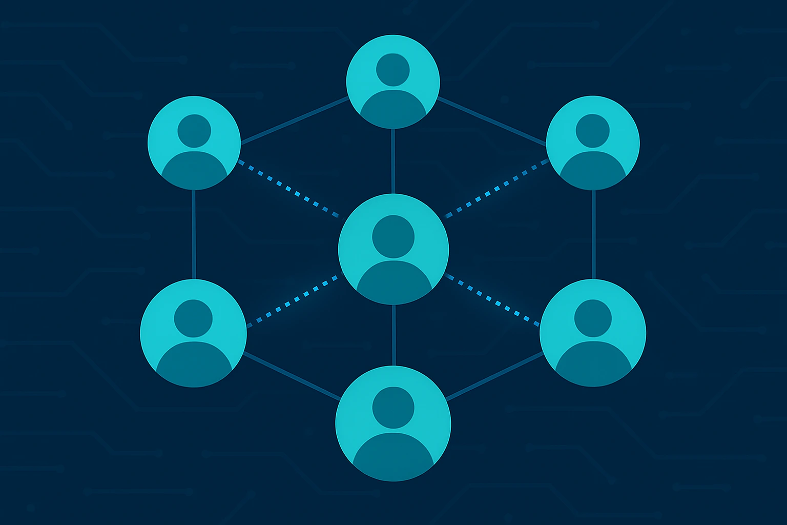 Peer-to-peer network — trust without intermediaries