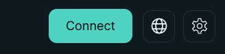 Connect wallet button before click